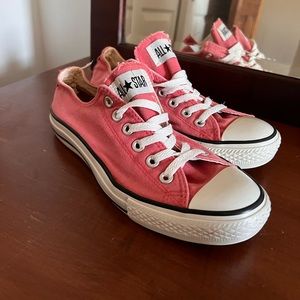 Pink Converse All Star Sneakers